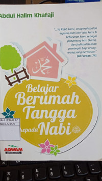 Image of Belajar Berumah Tangga Kepada Nabi