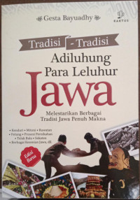 Image of Tradisi-Tradisi Adiluhung Para Leluhur Jawa