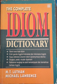Image of The Complete Idiom Dictionary