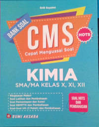 Image of Bank Soal CMS Kimia SMA/MA Kelas X, XI, XII