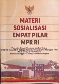 Image of Materi Sosialisasi Empat Pilar MPR RI