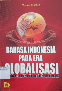 Image of Bahasa Indonesia Pada Era Globalisasi