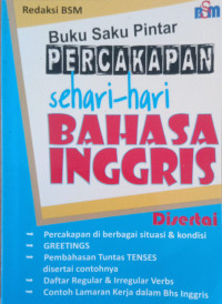 Image of Buku Saku Pintar Percakapan Sehari-hari Bahasa Inggris