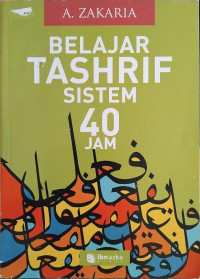 Image of Belajar Tashrif Sistem 40 Jam