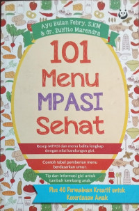 Image of 101 Menu MPASI Sehat