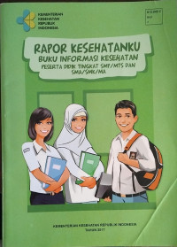 Image of Rapor Kesehatanku Buku informasi Kesehatan