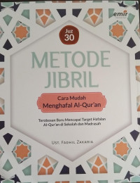 Image of Metode Jibril : Cara mudah menghafal Al-Quran juz 30
